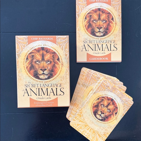 Secret Language of Animals Oracle Cards - Brown and Orange - Picture 2 of 4